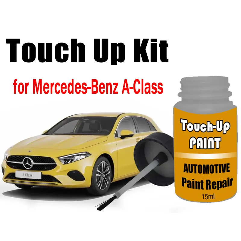 

Автомобильный набор краски для ретуши (с кистью) для Mercedes-Benz A-Class, средство для удаления царапин, аксессуары для ухода за краской автомобиля