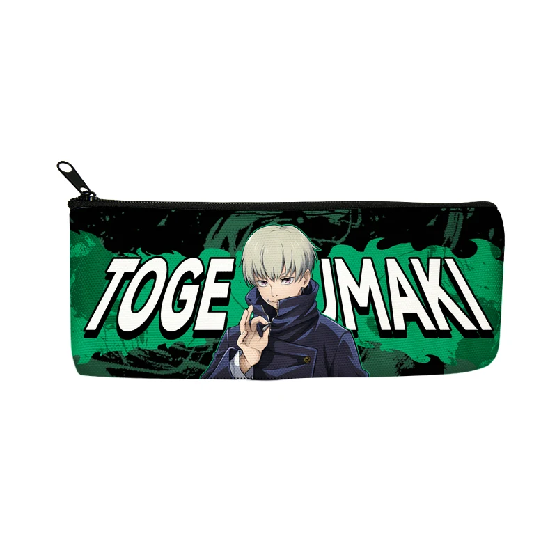 Game Jujutsu Kaisen Fushiguro Megumi Inumaki Toge Cosplay Canvas Pen Bag Stationery Pencil Case for Students  Ambitus