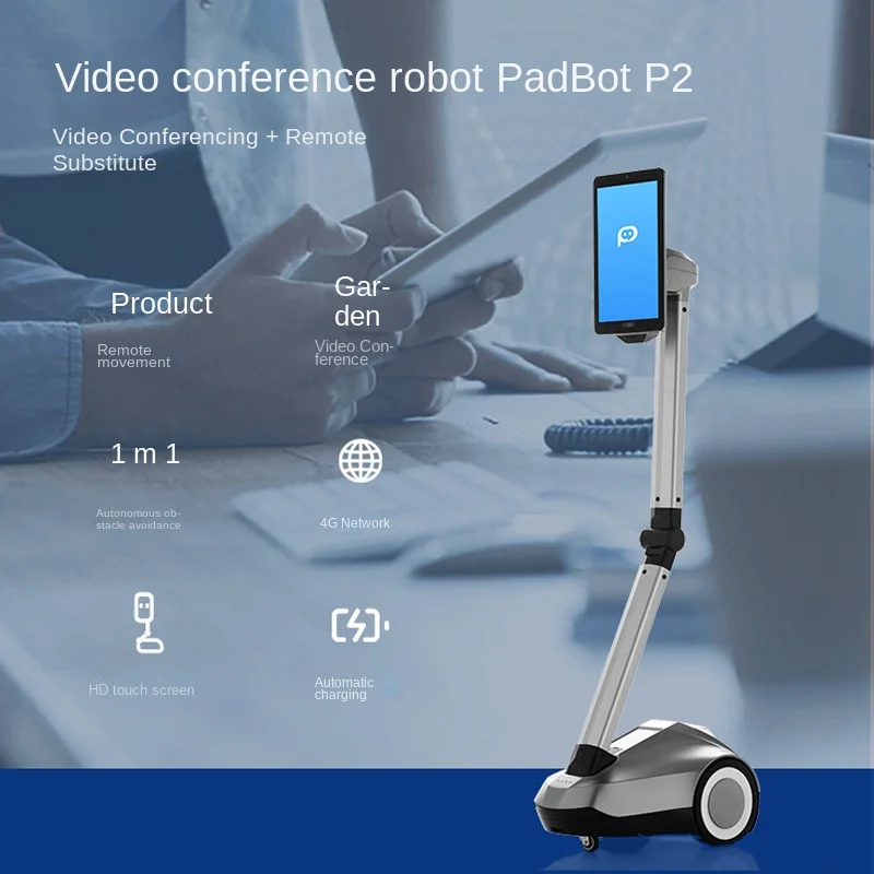 Paibao P2 Video Conference with RealTime Remote Body Double Communication and Autonomous Obstacle Avoidance