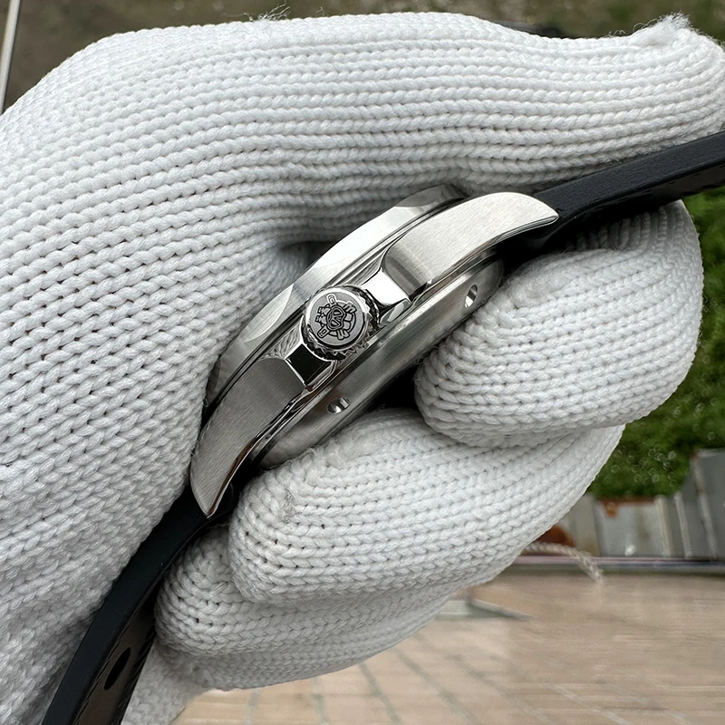 Мужские дайверские часы STEELDIVE, 42 мм, автоматические механические наручные часы, 30 АТМ, водонепроницаемые, C3, светящийся сапфир, NH35, военный керамический безель