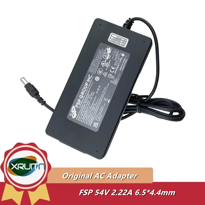 Original FSP FSP120-AWAN2 FSP120-AWAN3 54V 2.22A 120W Switching Power Adapter For DAHUA Hikvision Video Recorder Power Supply