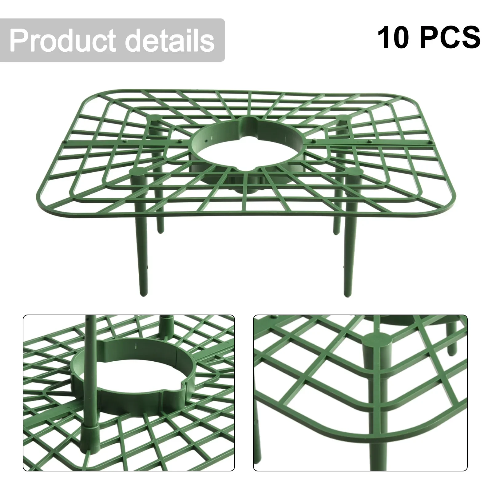 5/10Pcs Strawberry Supports Fruit Vegetable Growing Rack Strawberry Holder For Keeping Fruit Elevated To Avoid Ground Rot