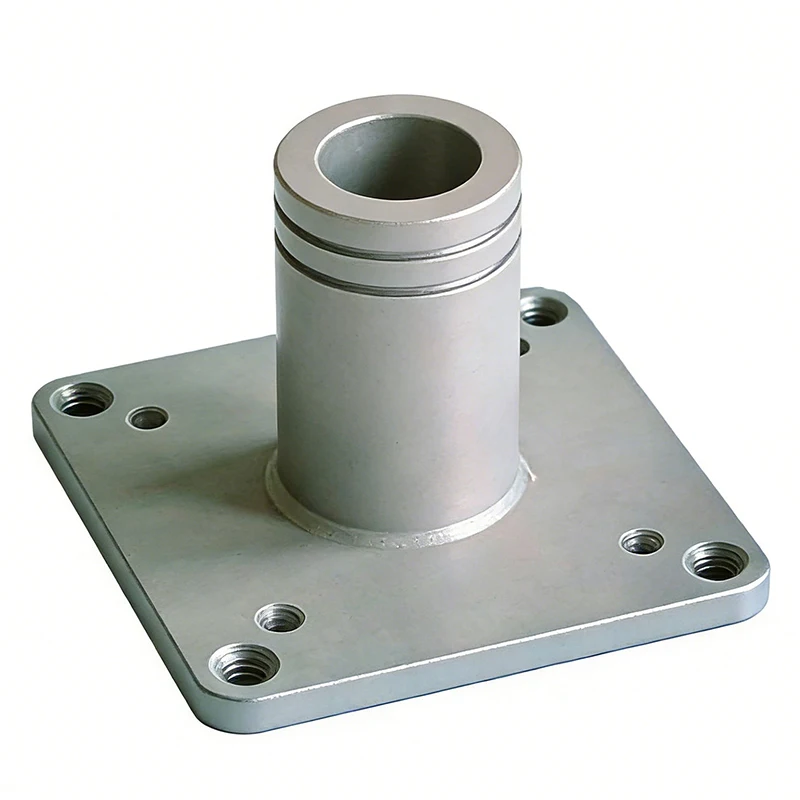 

Изготовленные на заказ фланцевые втулки из фрезерованного алюминия с ЧПУ, услуги по обработке анодированного алюминия на станках с ЧПУ