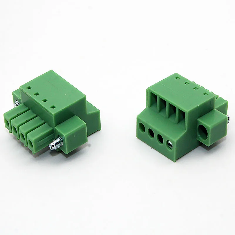 100PIN 3.81MM 15EDGKCM PCB Pluggable Terminal Block Connectors 2P-24P Right Angle 15EDGKCM MC1.5/-STF-3.81 EC381FM MC311