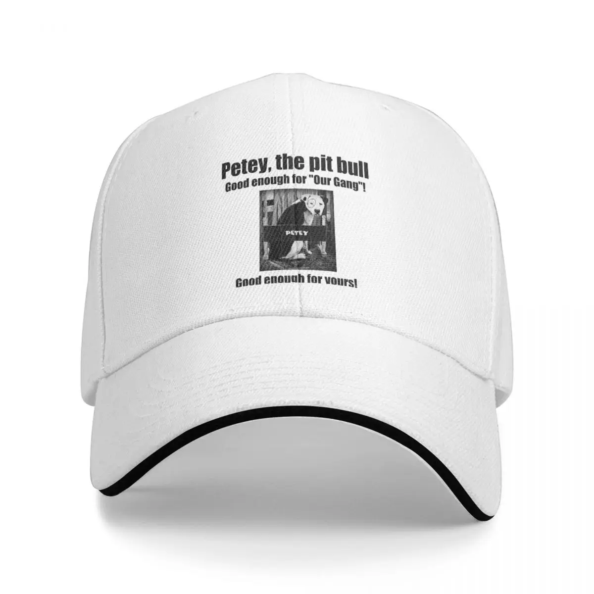 

Petey the Pit Bull Cap Baseball Cap ny cap golf hat women winter Men's