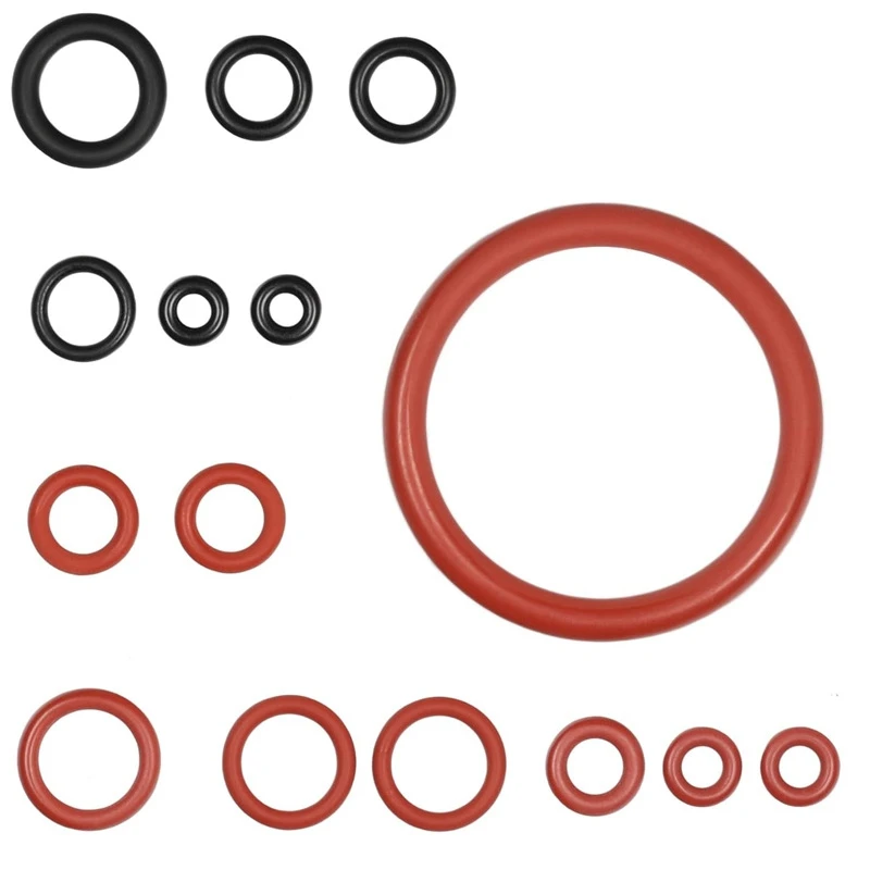 15 قطعة O-حلقة مجموعة الختم سيليكون طوقا ل Saeco Gaggia Spidem ماكينة القهوة تخمير مجموعة صنبور موصل اكسسوارات المطبخ #2