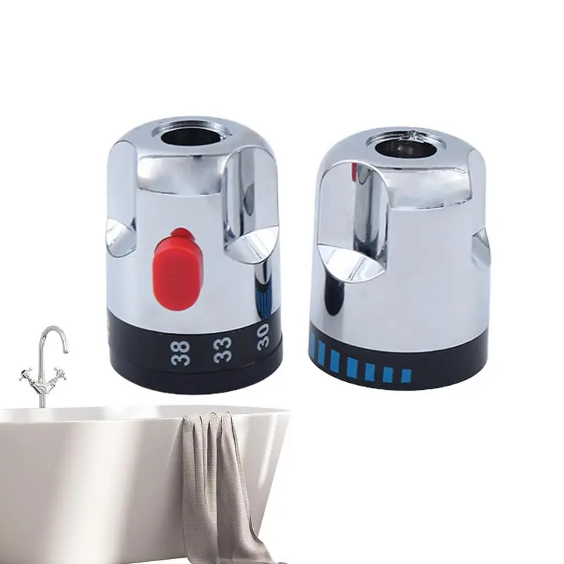 Faucet Handwheel Shower Valves Watering Devices Practical Chrome Faucet Shower Valve Spool Repair Part For Bathroom Kitchen Tool