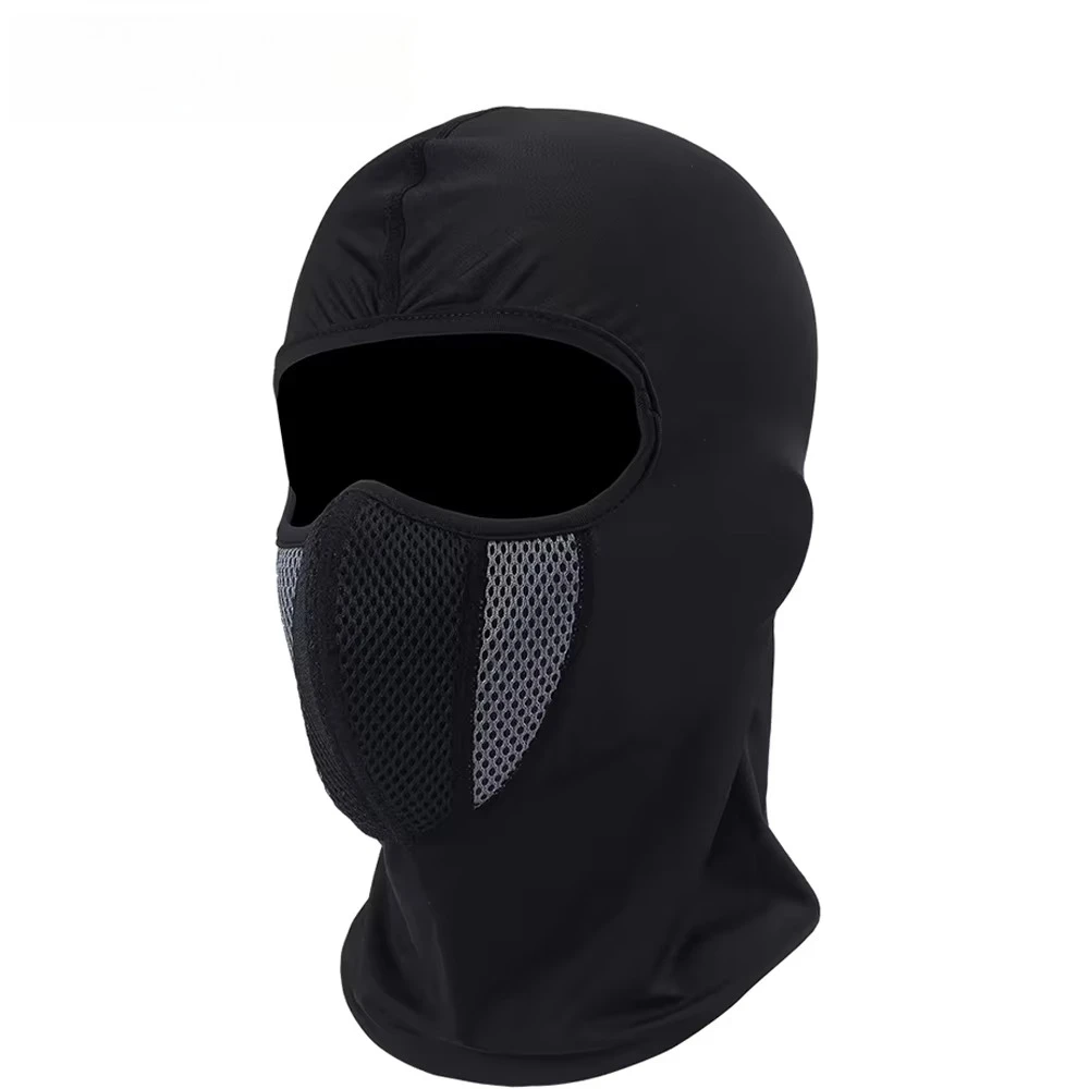 Balaclava Motorcycle Face Mask Moto Helmet Bandana Hood Ski Neck Full Face Mask Windproof Dustproof Face Shield