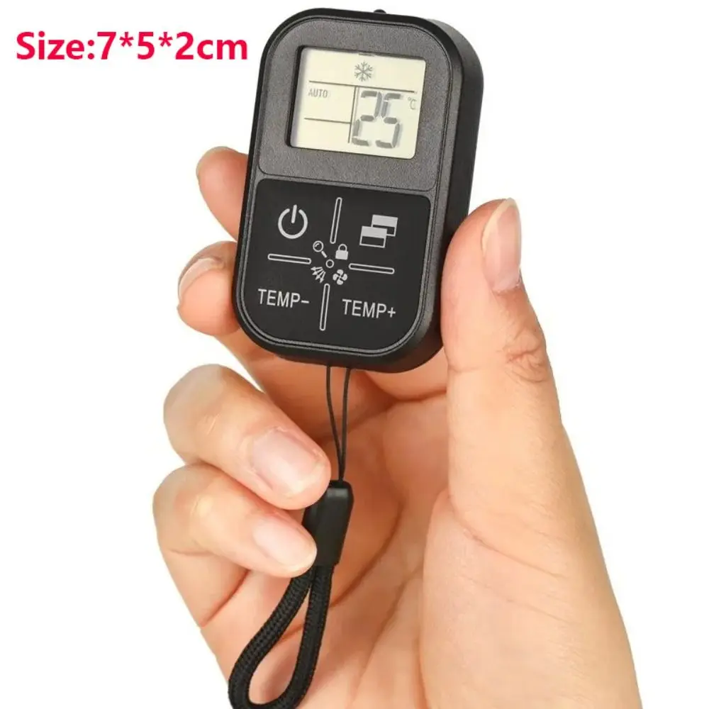 Climatiseur en plastique, télécommande, noir, vert, tout modèle de marque, panneau de commande à distance, Mini accessoires de climatisation