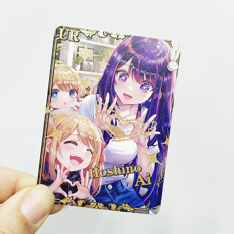 Goddess Story Kitagawa Marine Power Anime Characters Bronzing Collection Flash Card Rare Cartoon Toy Metal Card Christmas Gift