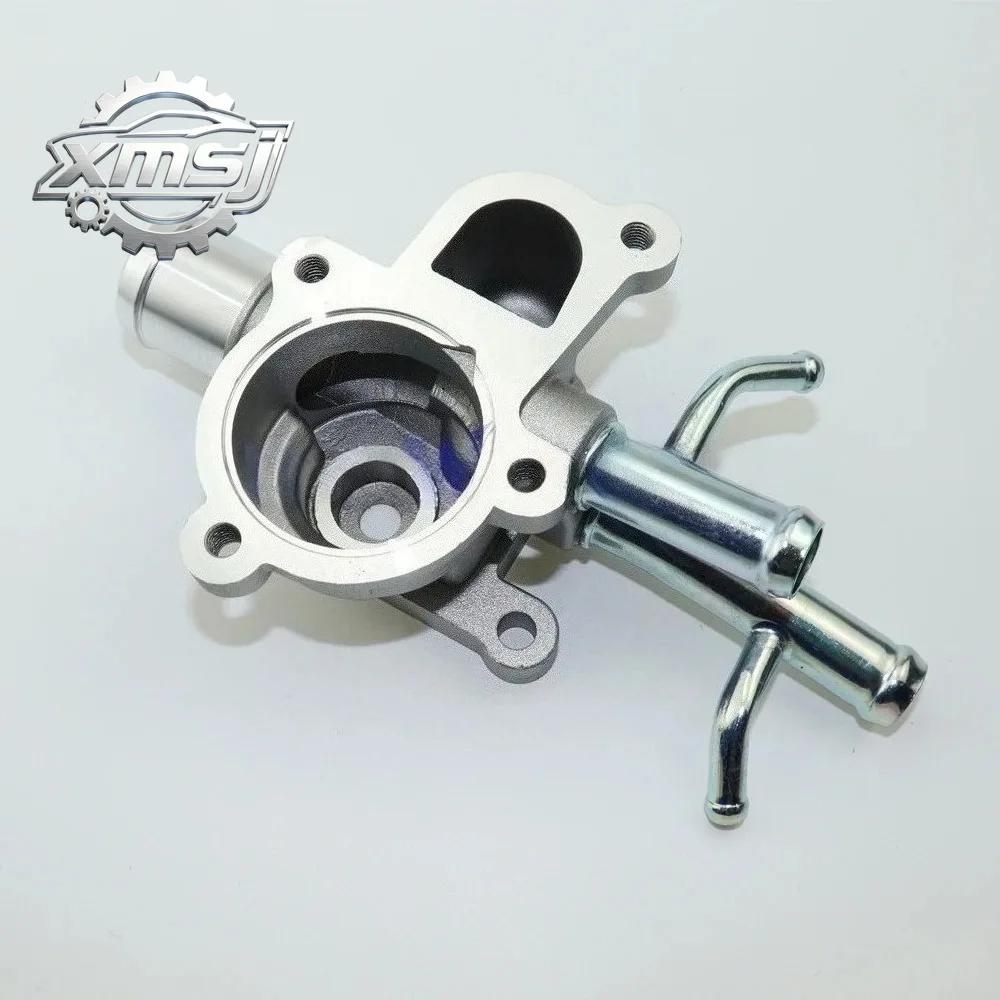 

2562026100 Conjunto de Carcasa de Termostato de Aluminio para Automóvil, Refrigerante del Motor, Compatible con Hyundai Accent,