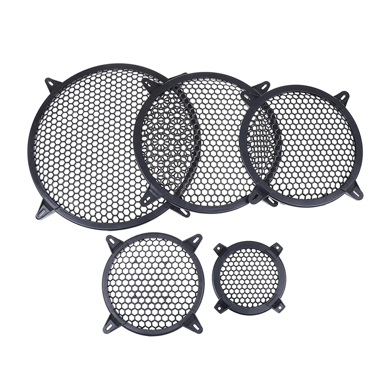 Car Audio Speaker Mesh Cover Protector 4/6/8/10/12'' Accessory Speaker Grill Guard for Car Audio System