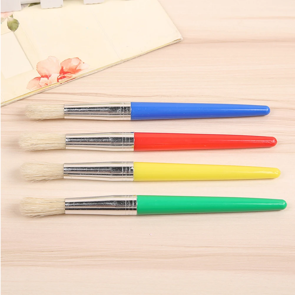 

8Pcs Oil Painting Brush Set Strong Portable for Drawing Detail Design Easy to Carry Not Easy to Fade Or Break Painting
