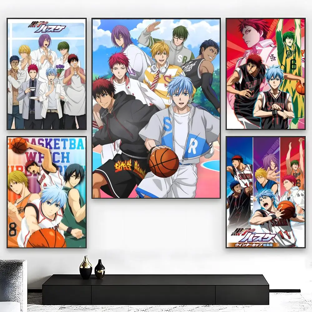 ANIME K-KurokosS Basketball Poster Wall Art Print Art Suitable for Living Room Bedroom Bar Parlor Home Decor Gift