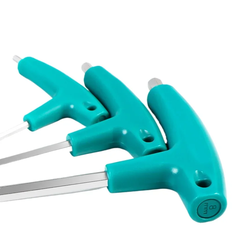 Wrench Long Arm Allen Hex Key Wrench Spanner Hexagon T Type Wrenches Bicycle Repair Tools