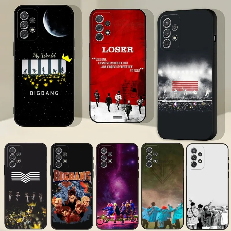 B-BIGBANG Phone Case For Samsung Galaxy A54 A13 A52 A53 A73 A32 A51 A23 A22 A12 A14 A24 A05 A50 A21 A34 Cover