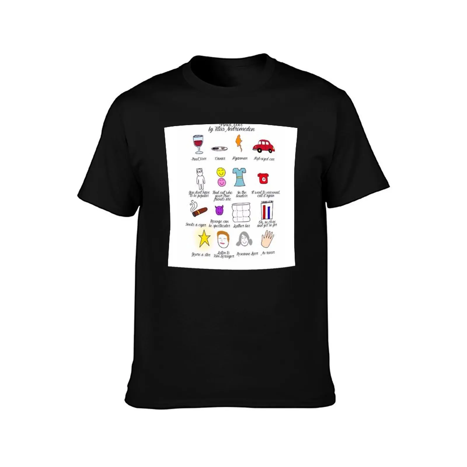 Unbreakable Kimmy Schmidt- Pinot Noir T-Shirt Festival Casual Short Sleeve