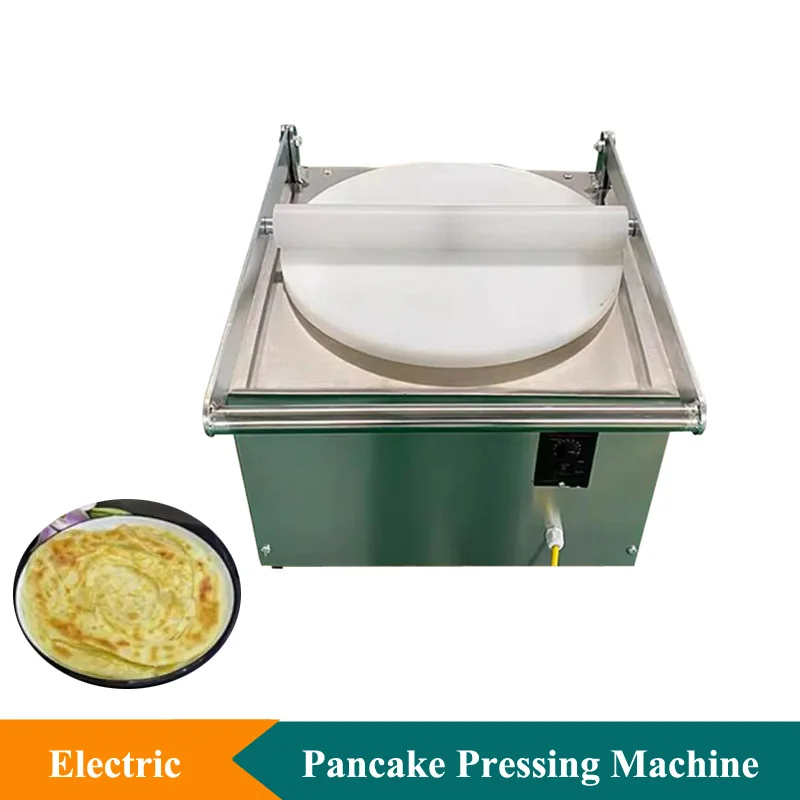 

Hot Sale Automatic Pizza Dough Flattening Machine Pancake Pressing Rolling Machine Easy Use Flatbread Dough Rolling Machine