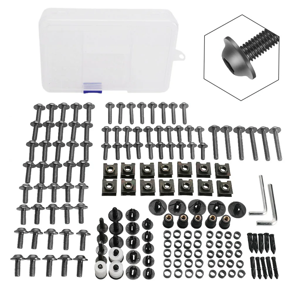 Motorcycle Accessories Fairing Bolts Kit Body Screw Clips Nut For Honda XLV 600 650 700 TRANSALP XL600V XL650V XL700V NC700 S/X