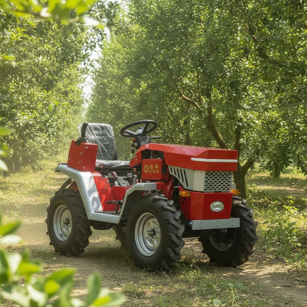 New Arrival Wheeled Cultivation Tractor Hot Selling Multifunction Farm Equipment, Customized Matching Farm Trailer, Free Shippin