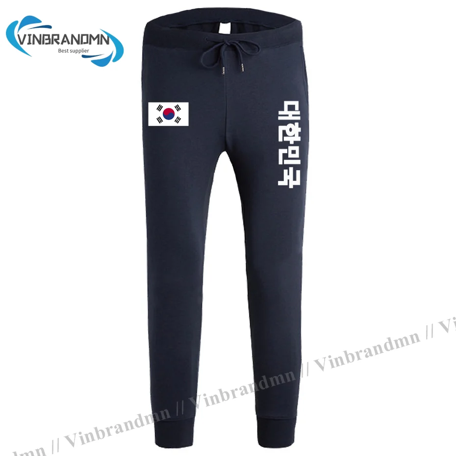 Republic of Korea South KOR Korean KR Daehan Minguk mens pants joggers jumpsuit sweatpants track sweat fitness Cotton tactical