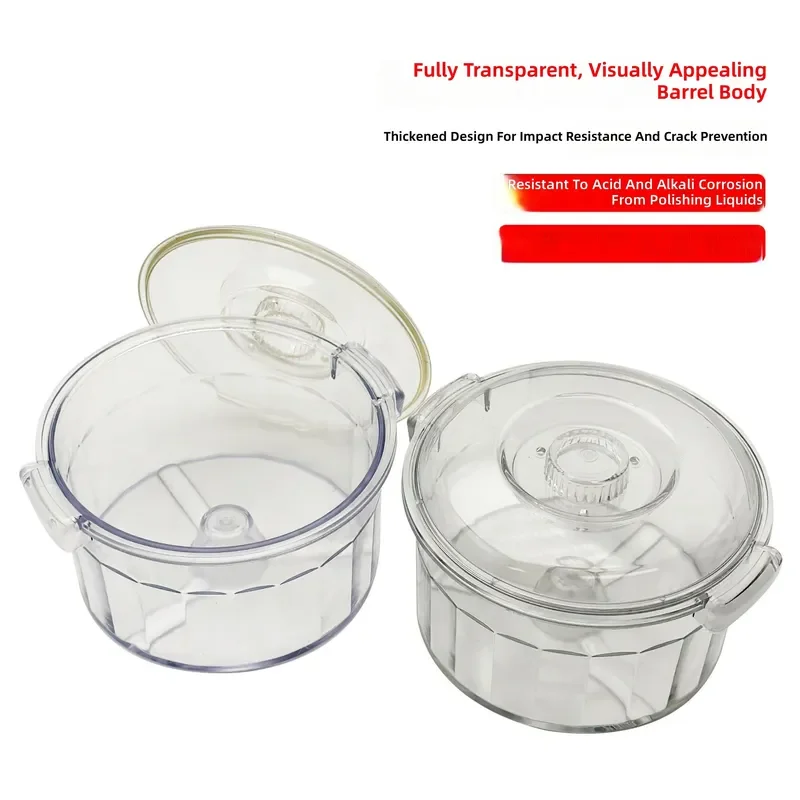 for Magnetic Polishing Machine Jewelry Gold Silver Deburring Grinding Barrel Tumbler Cleaner Polisher Equipment