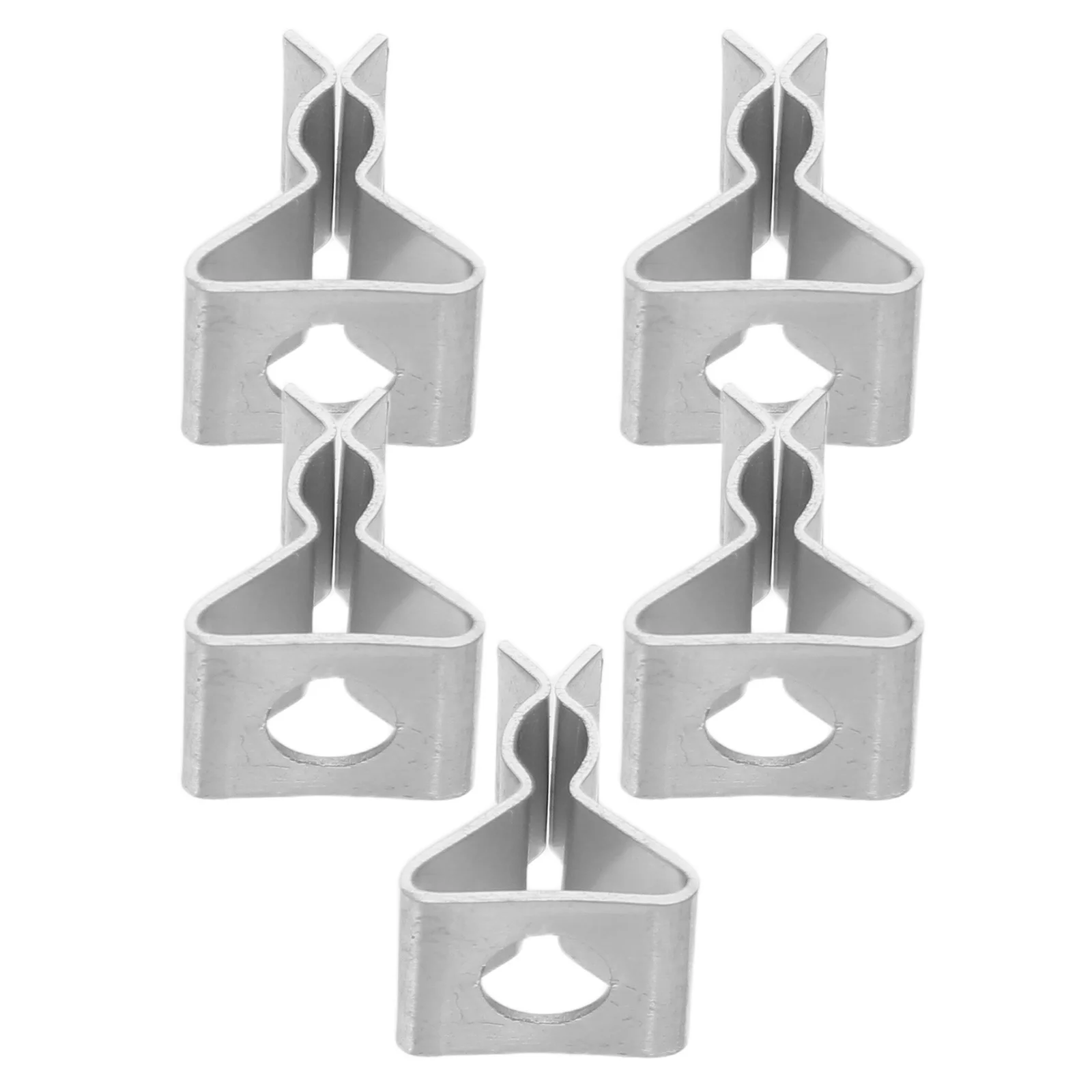 

5Pcs Wick Holders Metal Base Thickened Clips for Making DIY Supplies Essentials Wick Stabilizers Clip
