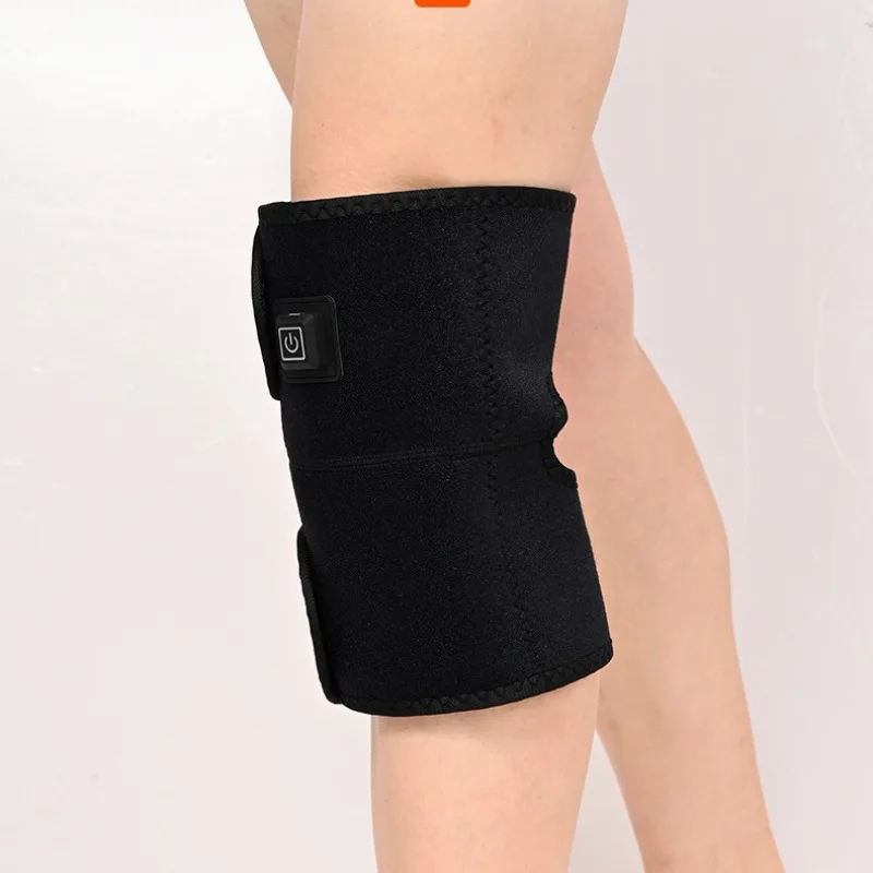 Electric Heating Knee Support Brace Warm Leg Pad Winter Cold Proof Thermal Wrap for Men Women Old Cold Leg