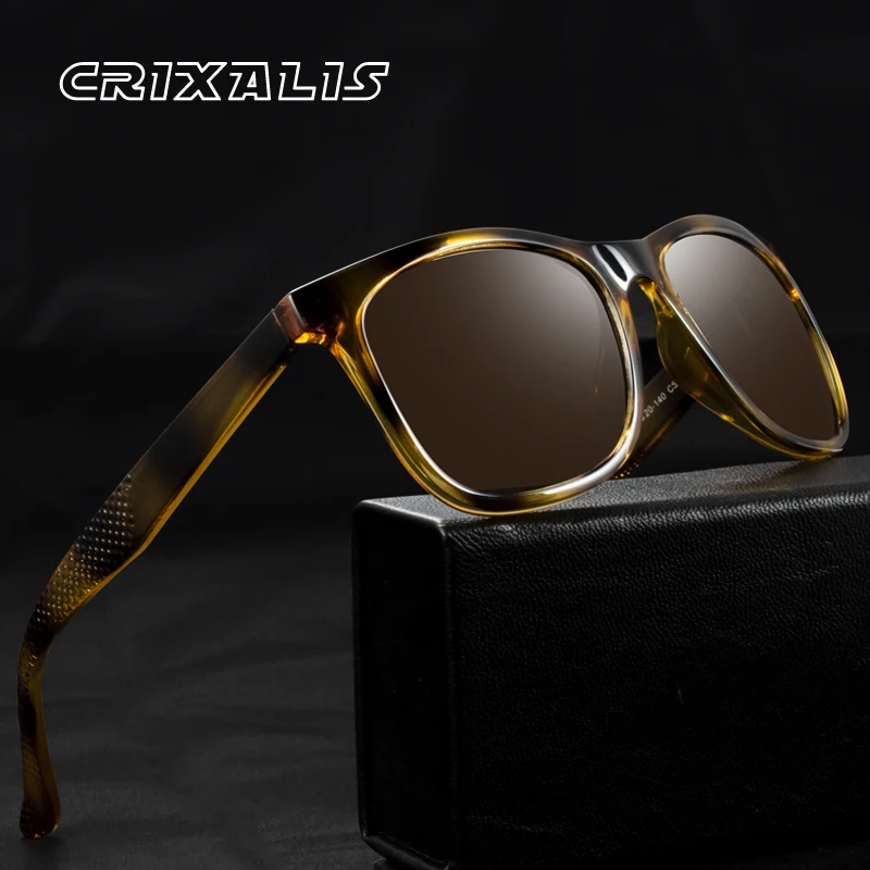 CRIXALIS Women\'s Sunglasses Square Anti Glare Driving Mirror Polarized Sun Glasses For Men Vintage Shades 2023 zonnebril dames