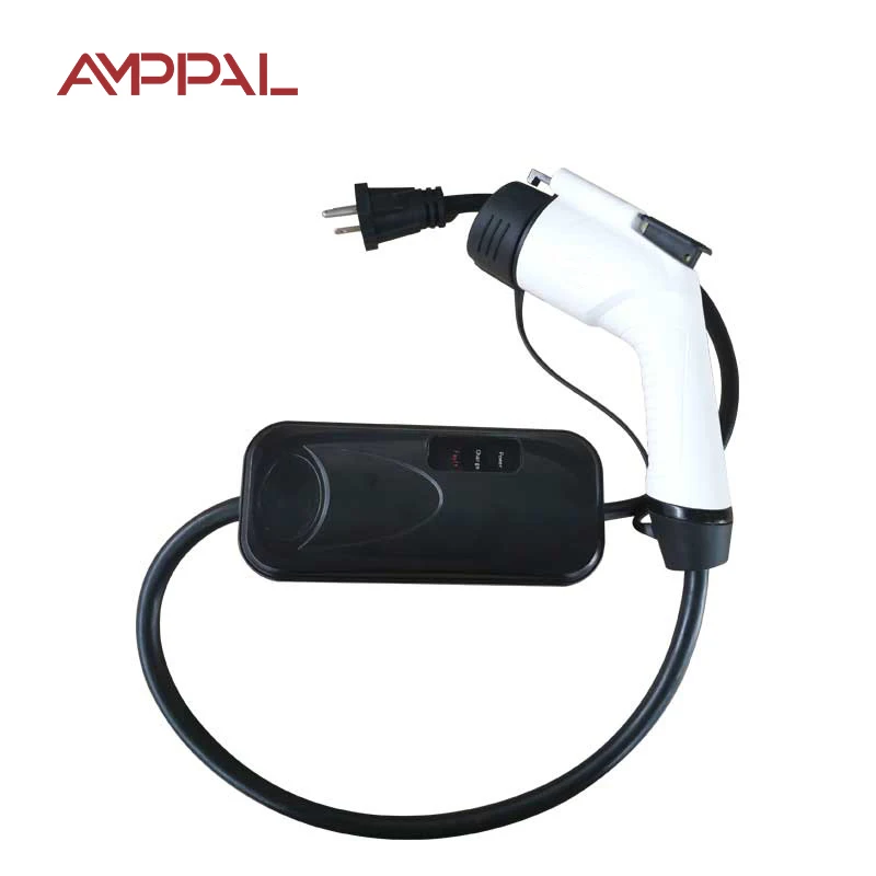 Level 2 electric car portable ev charger Type1 Type2 32A fast  charging station