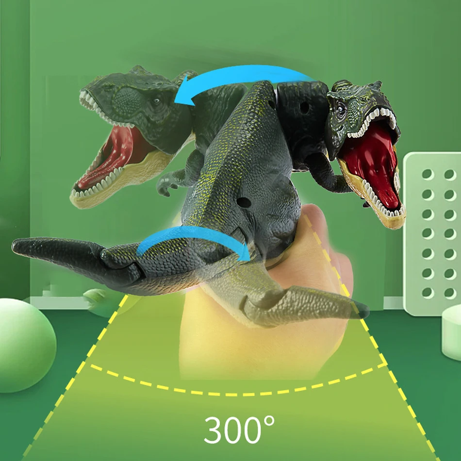 Dinozaur Zazaza dzieci prasa ręczna automatyczne ugryzienie huśtawki Model symulacyjny dinozaury zabawki tyranozaza Rex dla dzieci prezent