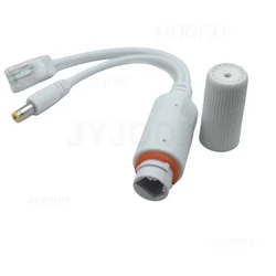 POE Spliter 48V to 12V Waterprrof Video And Power Adapter Cable Supply Module Injector Extender for IP Camera Splitter Net AP