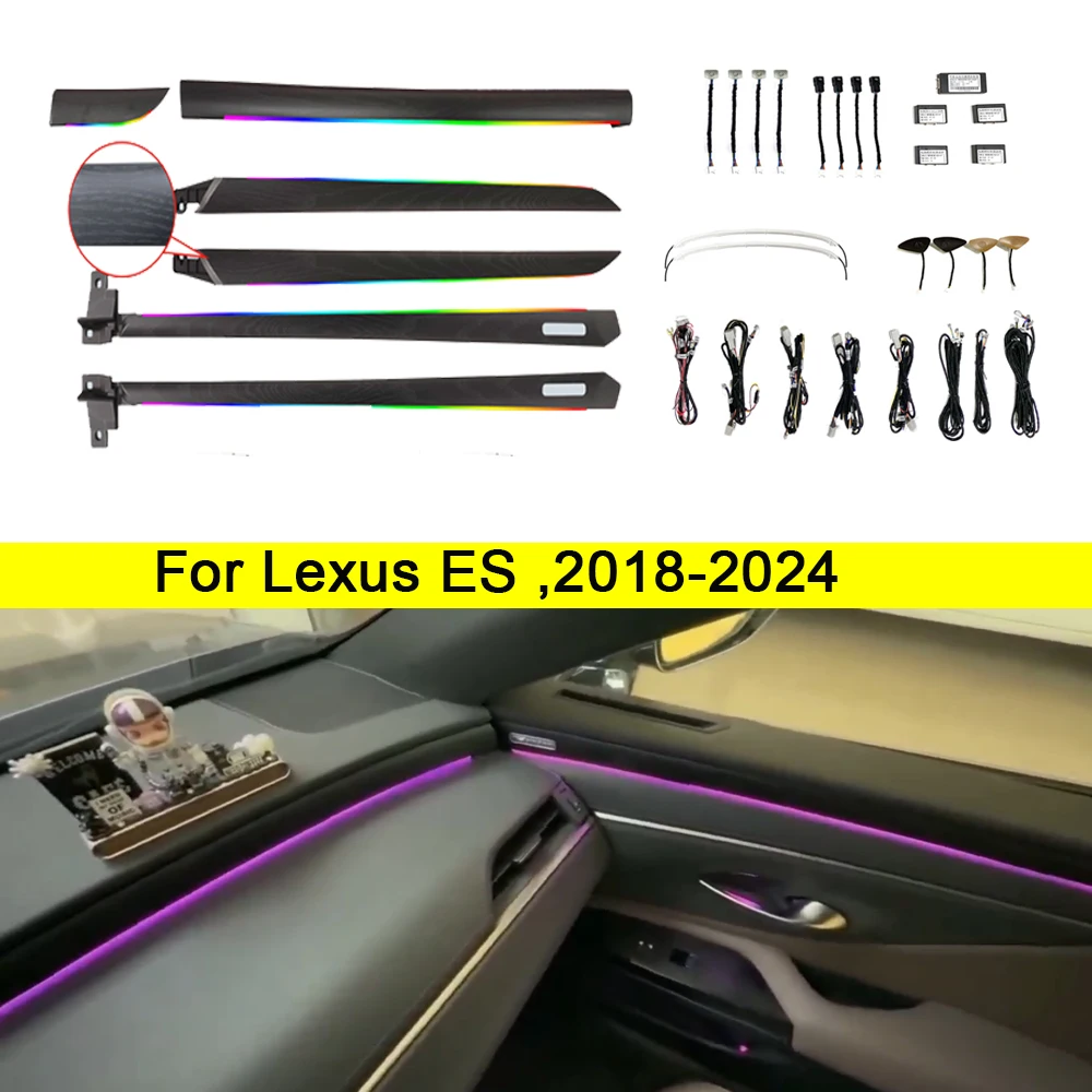 

Symphony Ambient light For Lexus ES 2018-2024 black oak Decorate light LED Atmosphere Lamp Interior Footwell light original