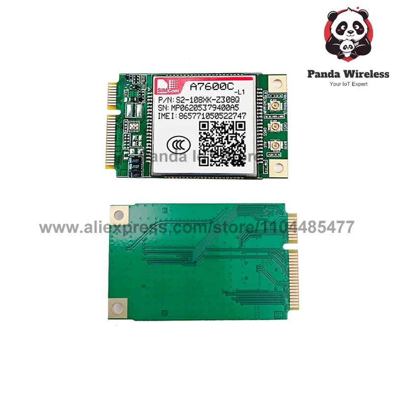 وحدة Simcom A7600C Series MINI PCIE 4G LTE CAT4 A7600C-L1 A7600C-LABE A7600C-TABE PCIE تدعم Windows7/8/10 Linux #4