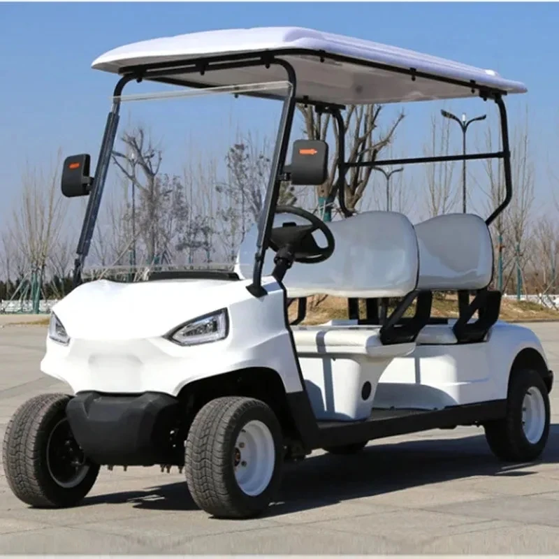 New Fashion Factory Price 4 6 8Seats Luxury Electric Golf Carts for Sale With 72V lithium battery 4 Seater Electric Golf Cart