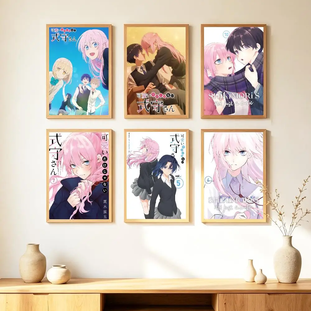 anime Shikimori’s Not Just a Cutie Poster HD Poster Warm Home Decoration Suitable for Bedroom and Living Room Gifts Giving