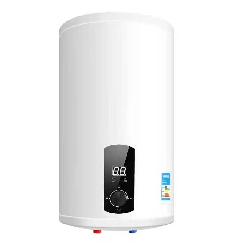2026 Vertical cylindrical digital display type household water storage electric water heater