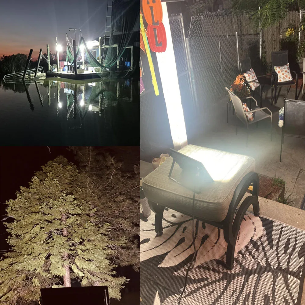 Großhandel 10W/20W/30W/50W/100W/200W LED-Flutlicht Hochleistungs-LED-Strahler AC220V Kaltlicht IP66 Wasserdichte Außenwandleuchte für Parkplätze, Plätze und Lagerhallen – Detail 7