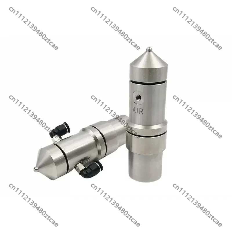 304 Stainless Steel Air Atomizing Nozzle Anti Drip Spray Head Humidification Cooling Industrial Fluid Mist Sprayer Nozzle