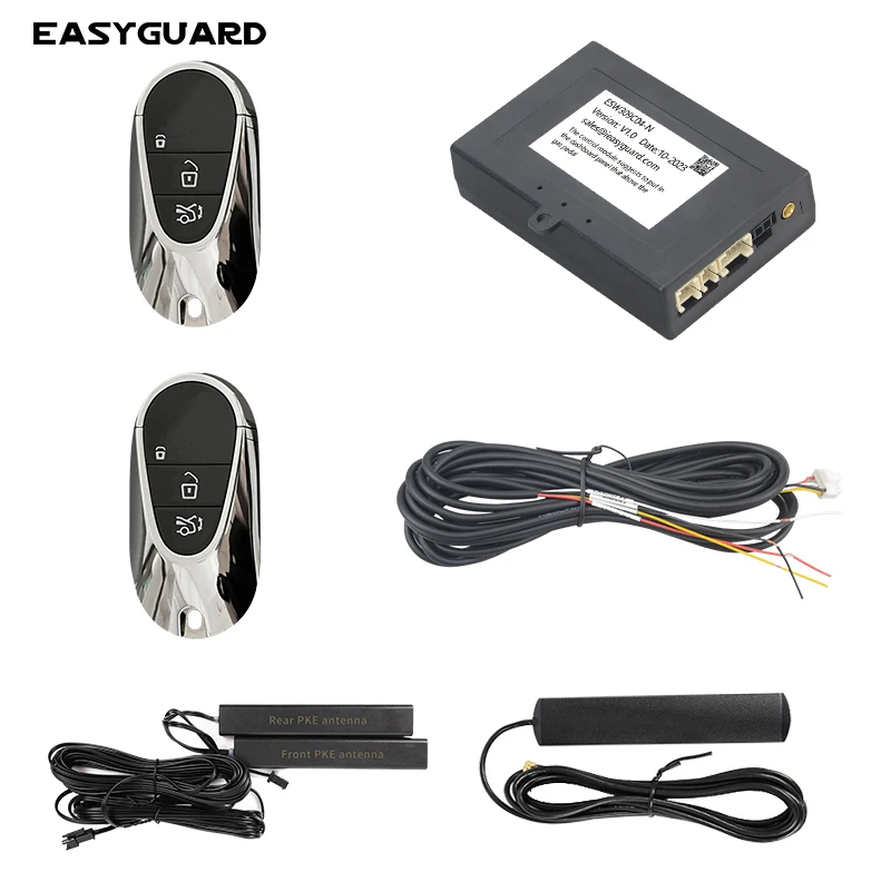 

EASYGUARD Smart Key Replacement PKE Kit Passive Keyless Entry System Fit For Mecedes C,E, GLC,S, EQA,EQB,EQE,EQV,EQS From 2020