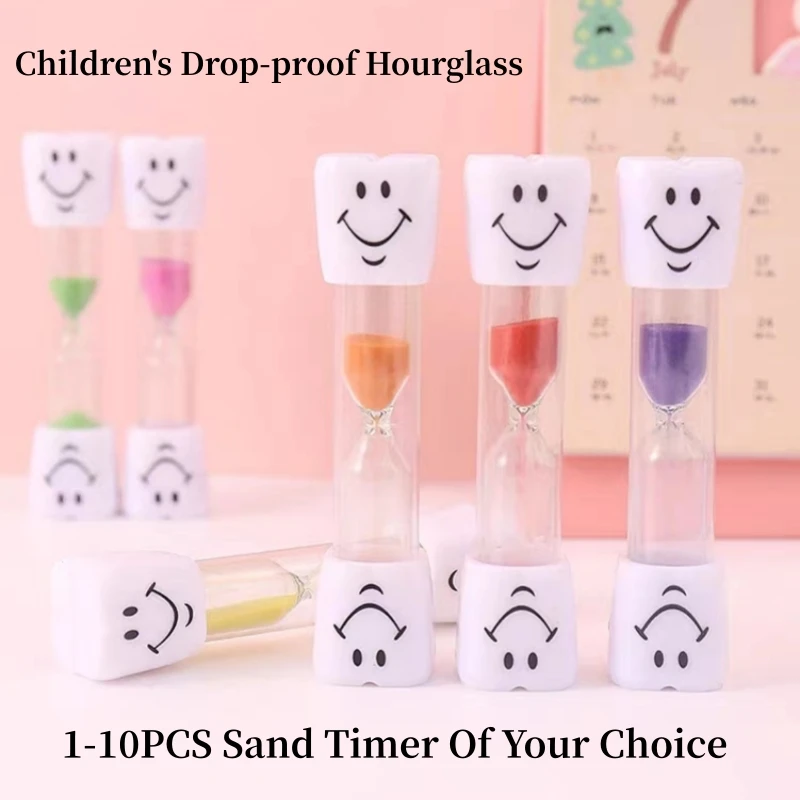 3 Minutes Colorful Hourglass Sandglass Sand Clock Timers Timekeeper Precise timing Tooth Brushing Children Essential Home Decor