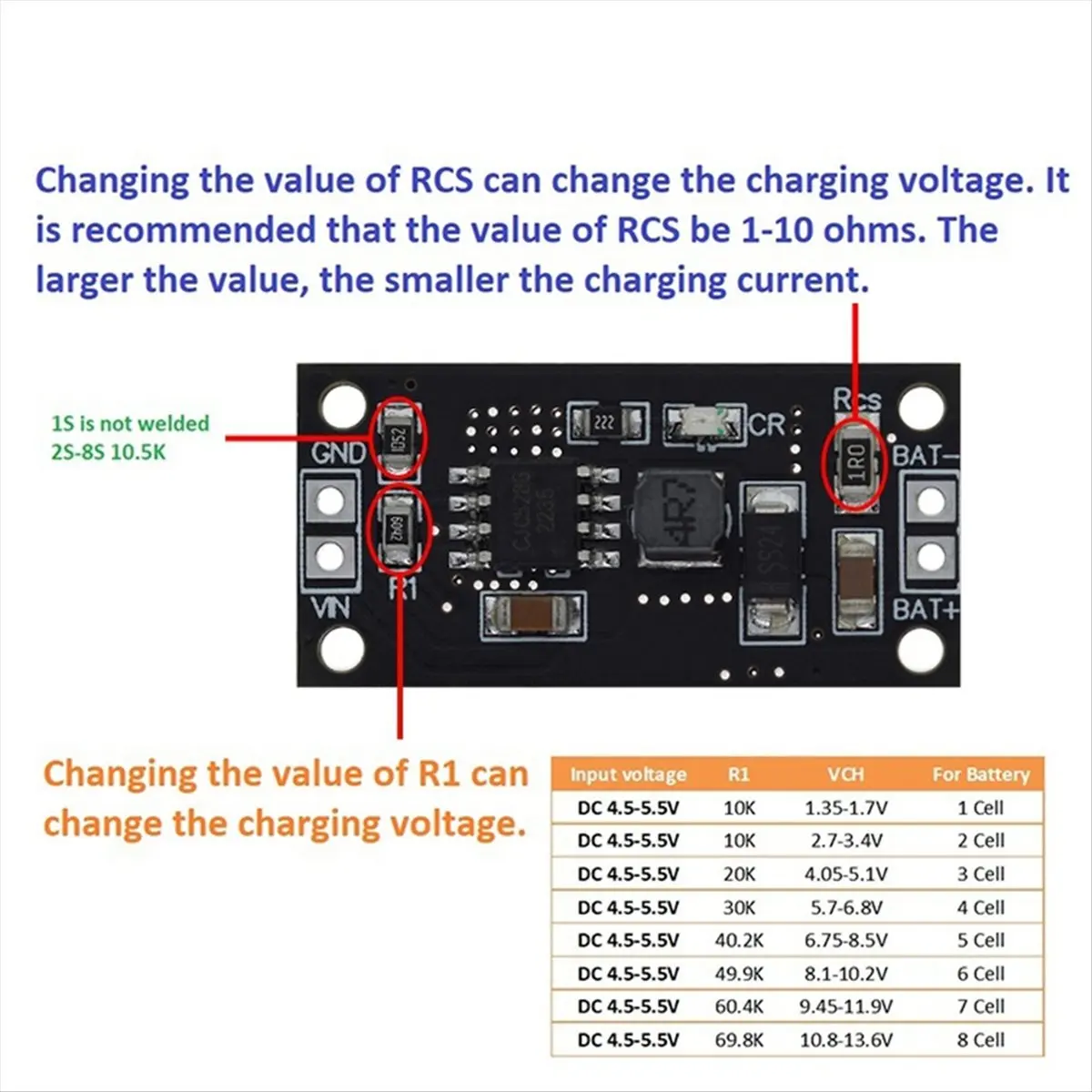 A72Z 1-8 Cell 1.2V 2.4V 3.6V 4.8V 6V 7.2V 8.4V 9.6V NiMH NiCd Battery Dedicated Charger Charging Module Board 4S
