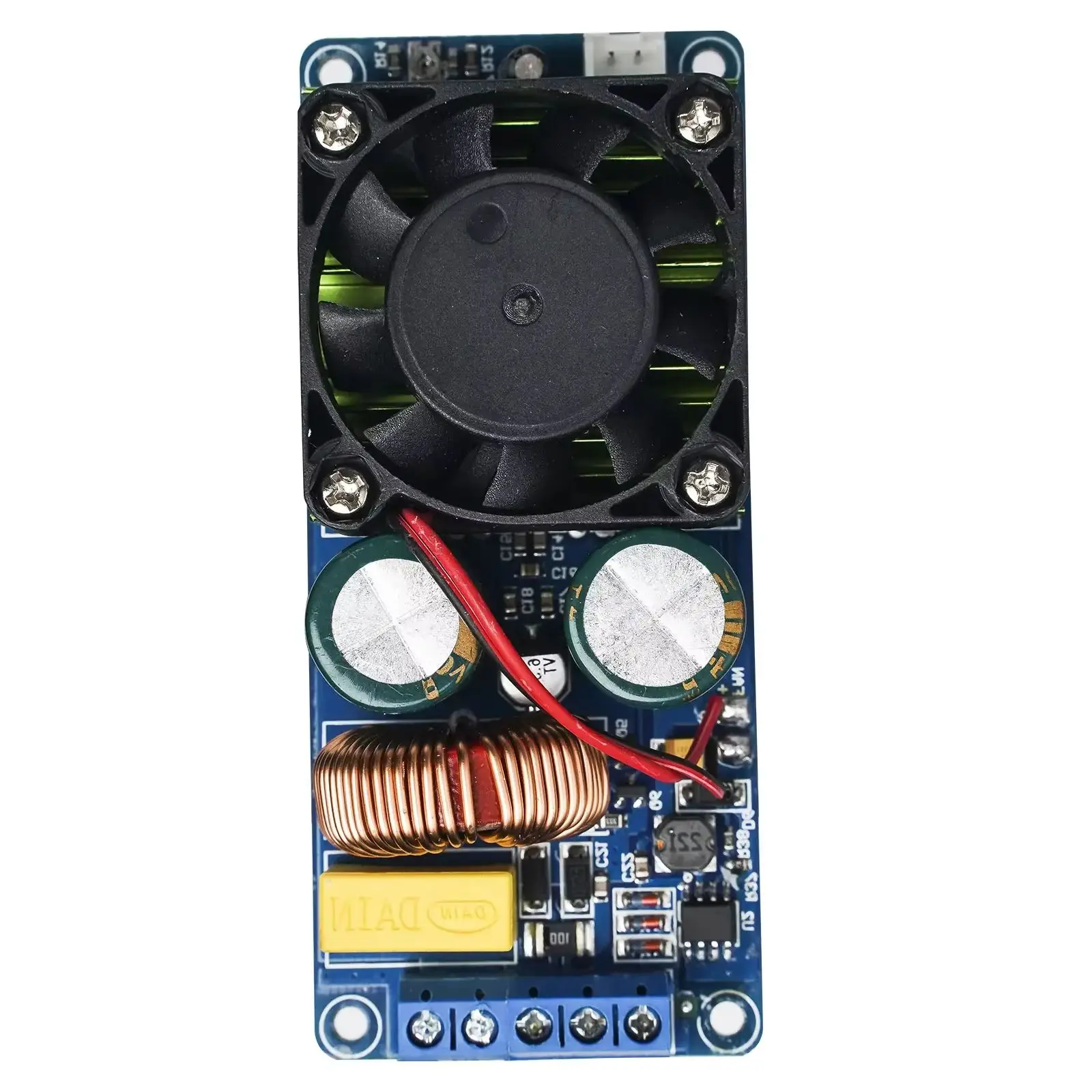 HIFI- Power IRS2092 500W Mono Channel Digital Power Amplifier Board Class-D Stage Power Amplifier Board