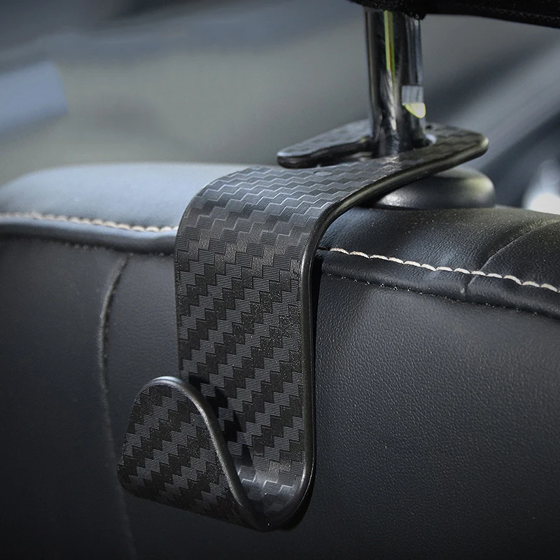 2025 1pcs Universal Car Back Seat Organizer Holder Hook for Mercedes Benz GLS63 GLS GLE43 B55 Shooting S400 ML450 GLA CLK