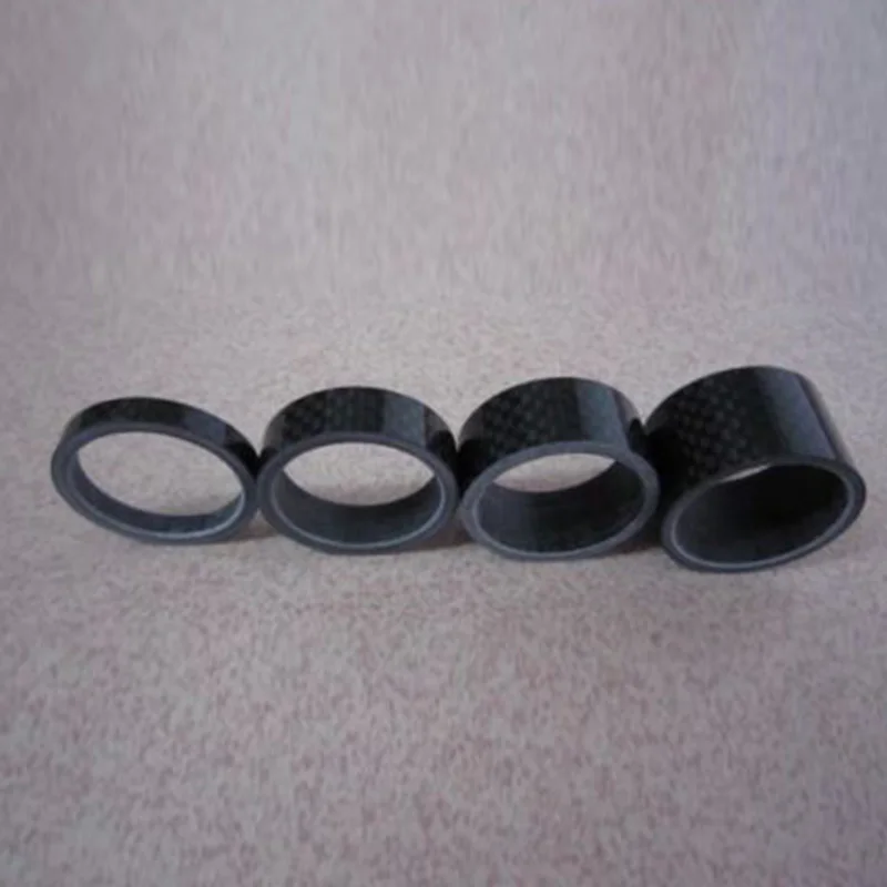 

1 1/8 Carbon Fiber Bike Mtb Headset Stem 5 10 15 20mm Washer Spacer Set Kit Accesorios Para Bicicletas Accesorios