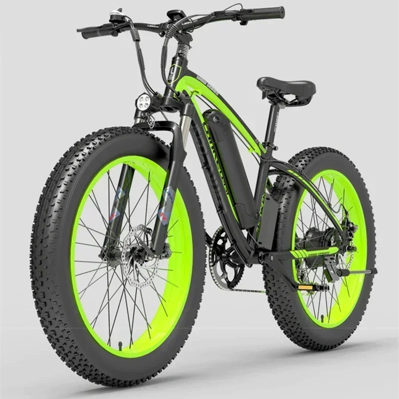 Electric bike LANKELEISI XF4000 1000W Motor 48V16AH battery Mountain ebike Fat Tire Bicycle Urban Commuting adult Electric Bike