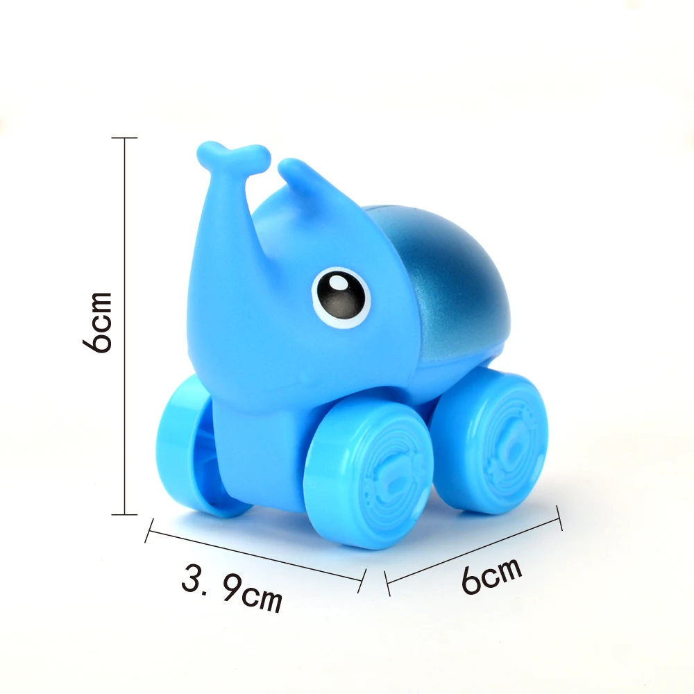 6개입 목욕 장난감 어린이 수영 놀이 물놀이 귀여운 재미있는 어린이 욕실 샤워 욕조 곤충 동물 자동차 장난감 부드러운 고무