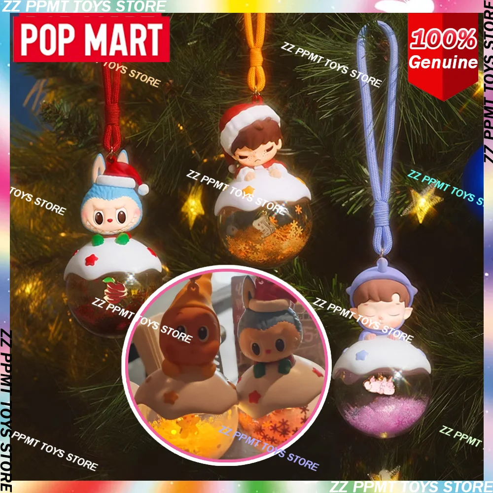 POP MART APPLE OF MY EYE Serie Leuchtender Anhänger Echte Blindbox Guess Toys Mystery Box Ornament Figuren Weihnachtsgeschenke Spielzeug