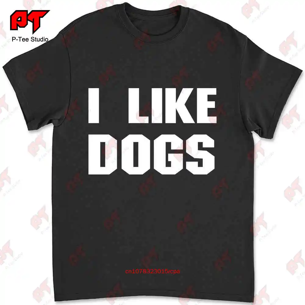 I Like Dogs Bulldog Poodle T-shirt L0OI