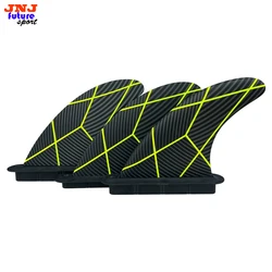 JNJ-Future Surfboard, Mf, Large Fin Thruster, Made from Fiberglass and Epoxy, 3Pcs a Set